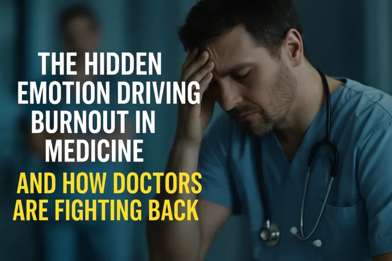 Doctors Are Fighting to End the Hidden Shame That’s Hurting Medicine