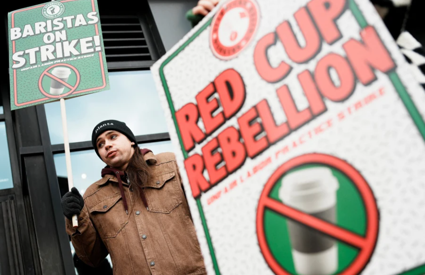 Starbucks Workers Launch Nationwide Strike to Blow Up Red Cup Day - “We’re Done Being Ignored”