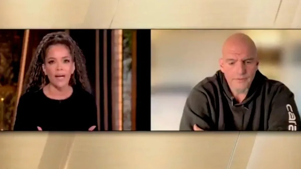 Why Bring a Butter Knife to a Gunfight Sunny Hostin Blasts Sen John Fetterman for Surrendering